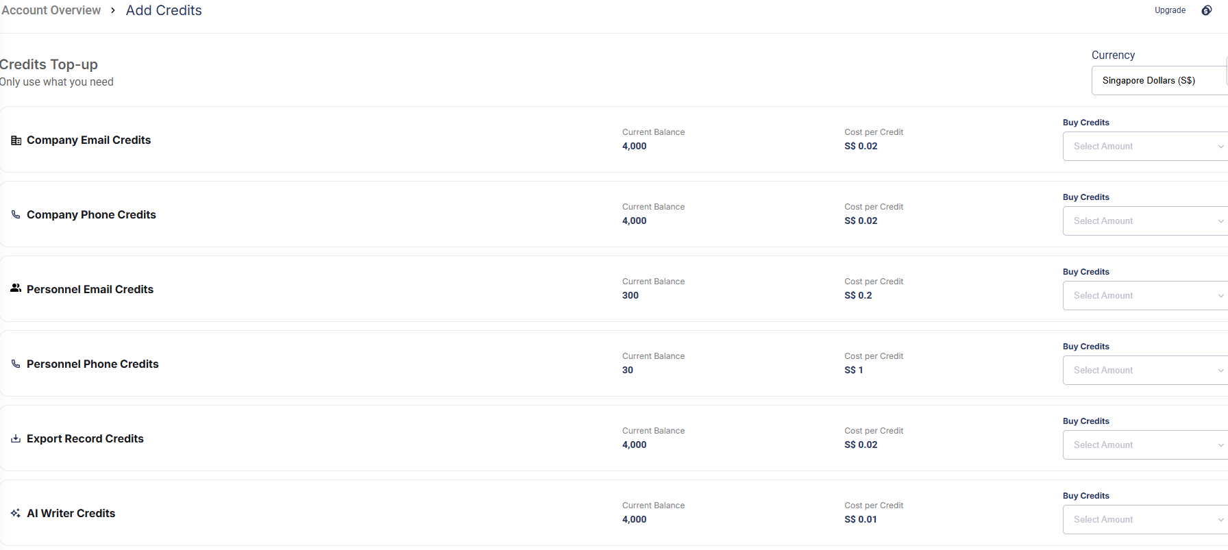 How to Top Up Credits (image 3)