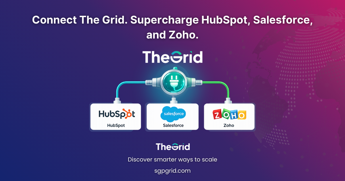 Integrating The Grid with Your Sales Stack (HubSpot, Salesforce, Zoho, etc.)
